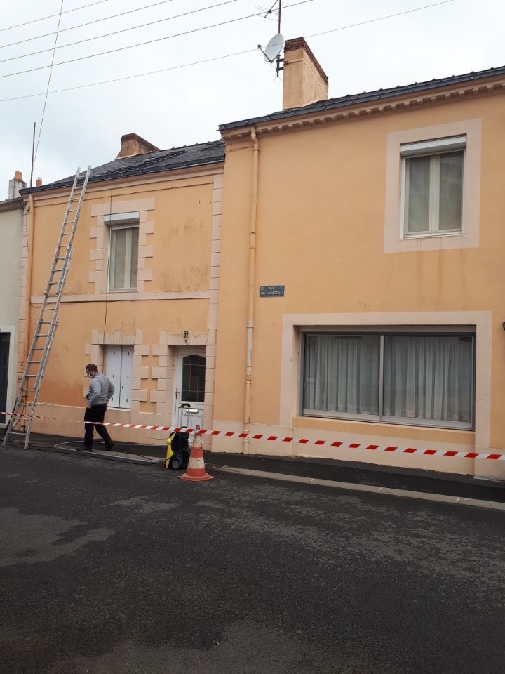 Facade avant ravalement - Nantes