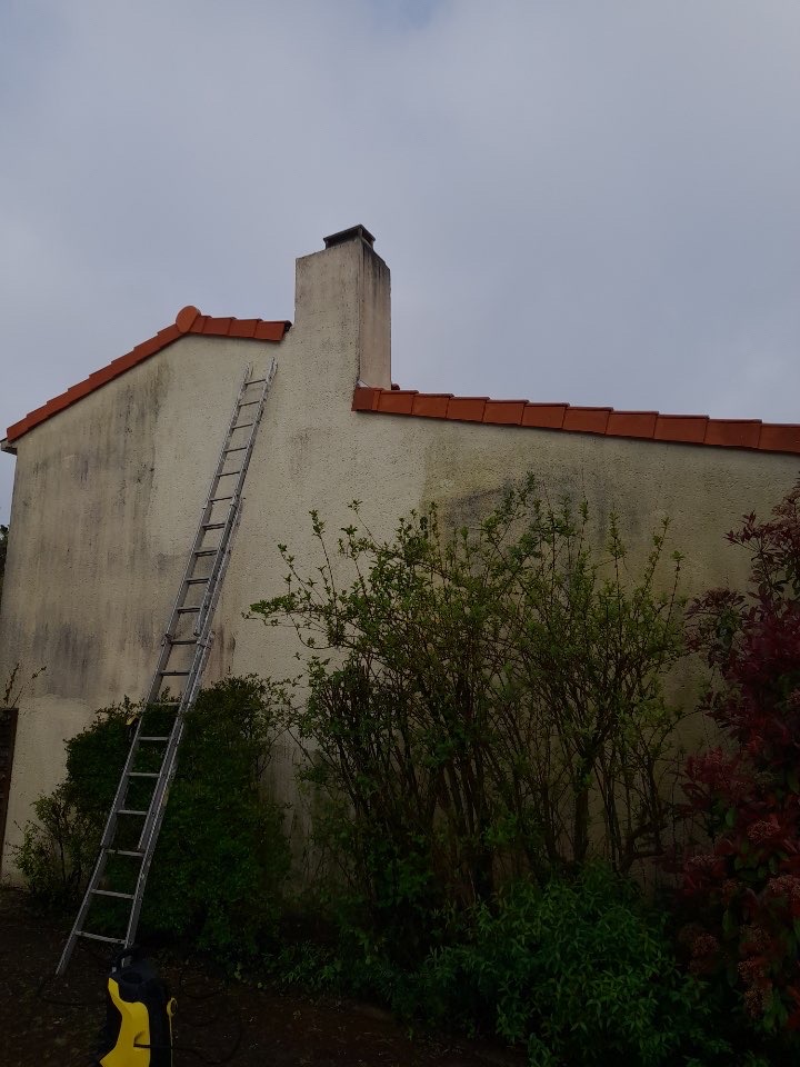 Facade avant nettoyage - Loire-Atlantique